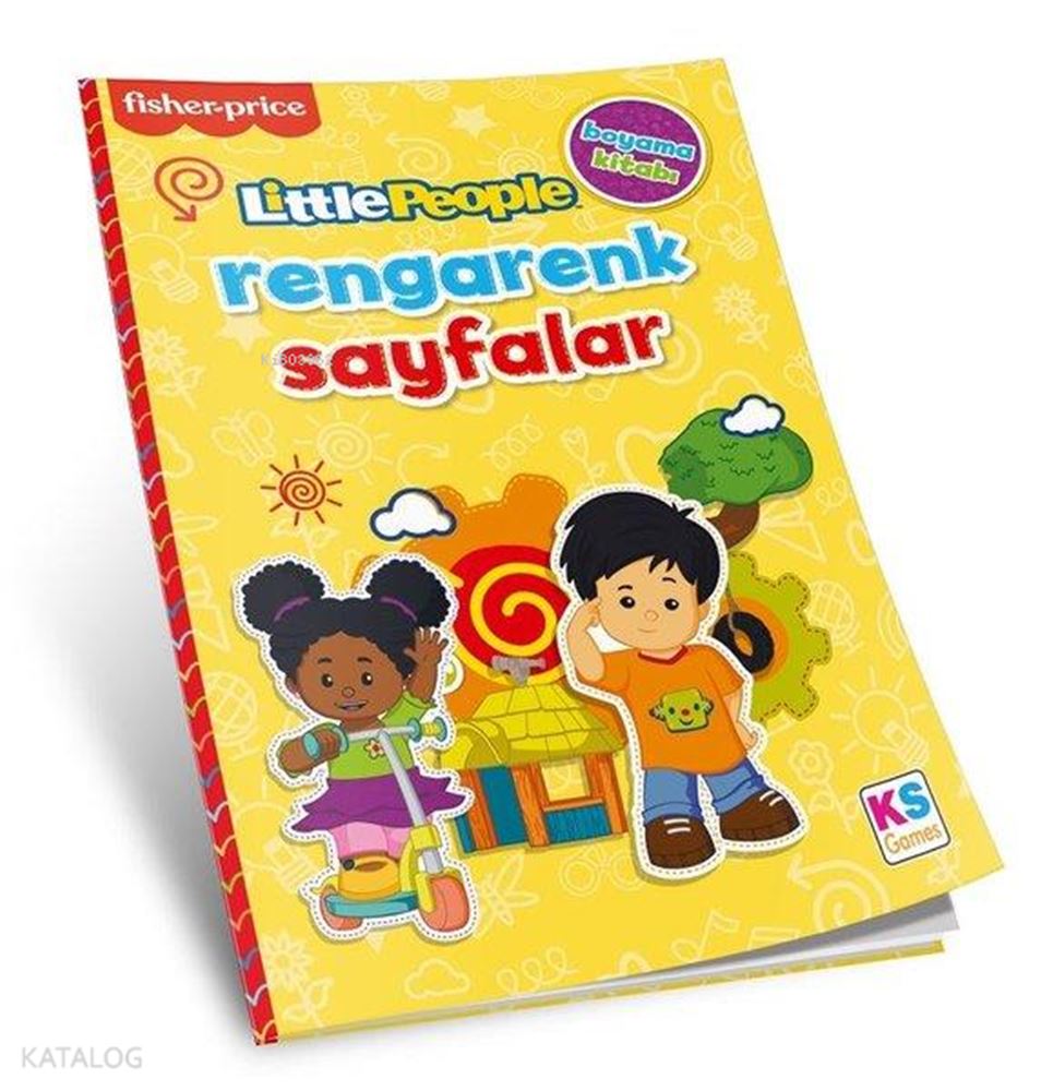 KS GAMES / LİTTLE PEOPLE - RENGARENK SAYILAR SARI