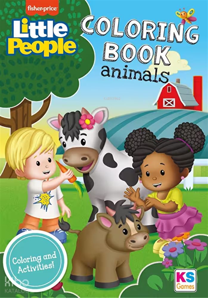KS GAMES / COLORİNG ACTİVİTY BOOK - ANİMALS