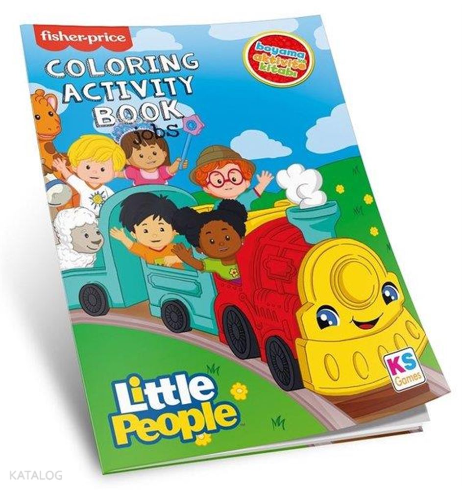 KS GAMES / COLORİNG ACTİVİTY BOOK - JOBS