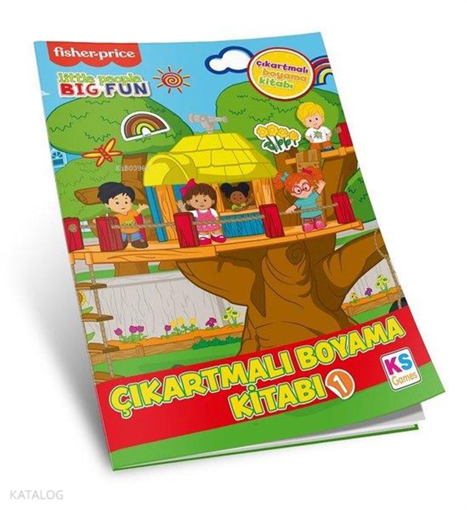KS GAMES / BIG FUN - 1 ÇIKARTMALI BOYAMA
