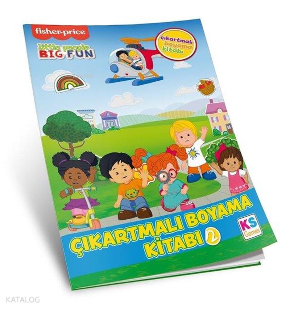 KS GAMES / BIG FUN - 2 ÇIKARTMALI BOYAMA