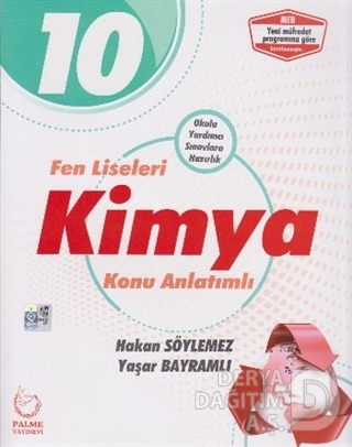 PALME / 10.SINIF KİMYA K A FEN LİSELERİ İÇİN İADESİZ