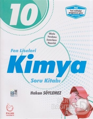 PALME / 10.SINIF KİMYA S B FEN LİSELERİ İÇİN İADESİZ