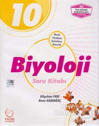 PALME / 10.SINIF BİYOLOJİ SORU KİTABI İADESİZ