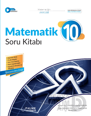 PALME / 10. MATEMATİK (İADESİZ) SORU KİTABI (MATEMATİĞİN JOKERİ) İADESİZ