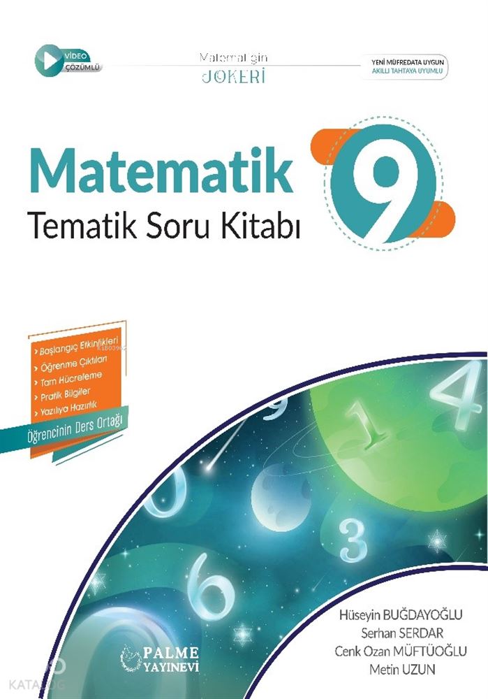 PALME / 9 MATEMATİK TEMATİK (İADESİZ) SORU KİTABI