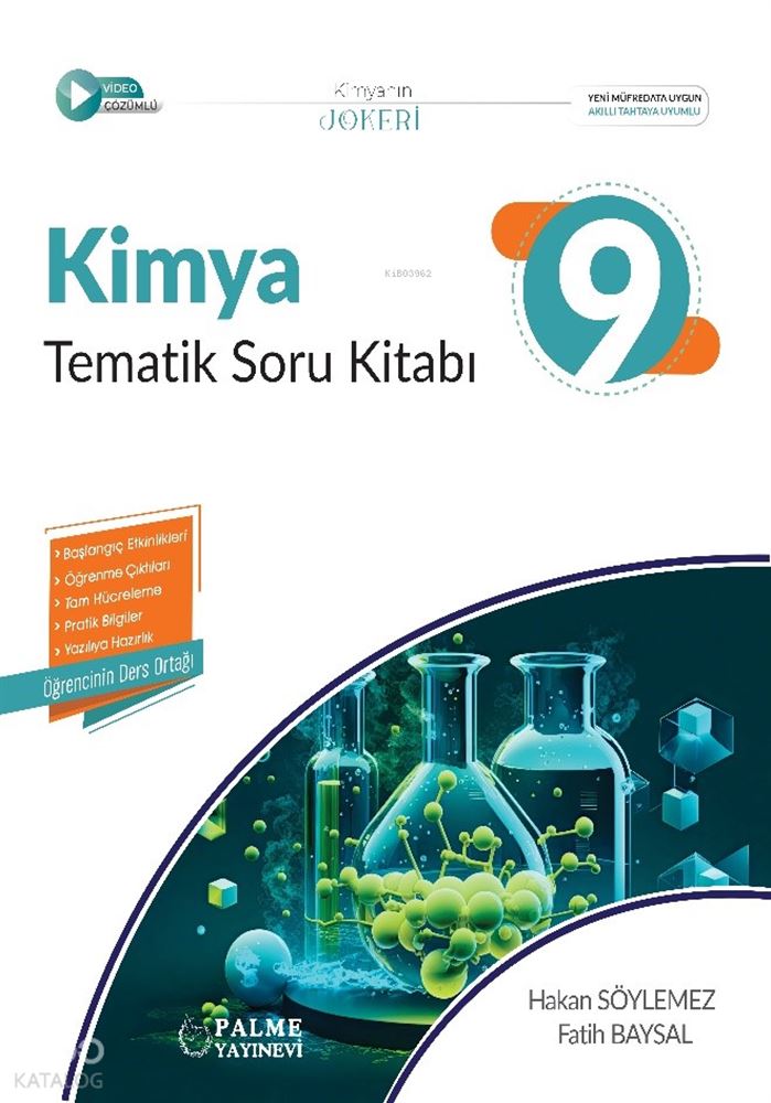 PALME / 9 KİMYA TEMATİK (İADESİZ) SORU KİTABI