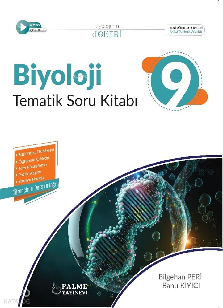 PALME / 9 BİYOLOJİ TEMATİK (İADESİZ) SORU KİTABI
