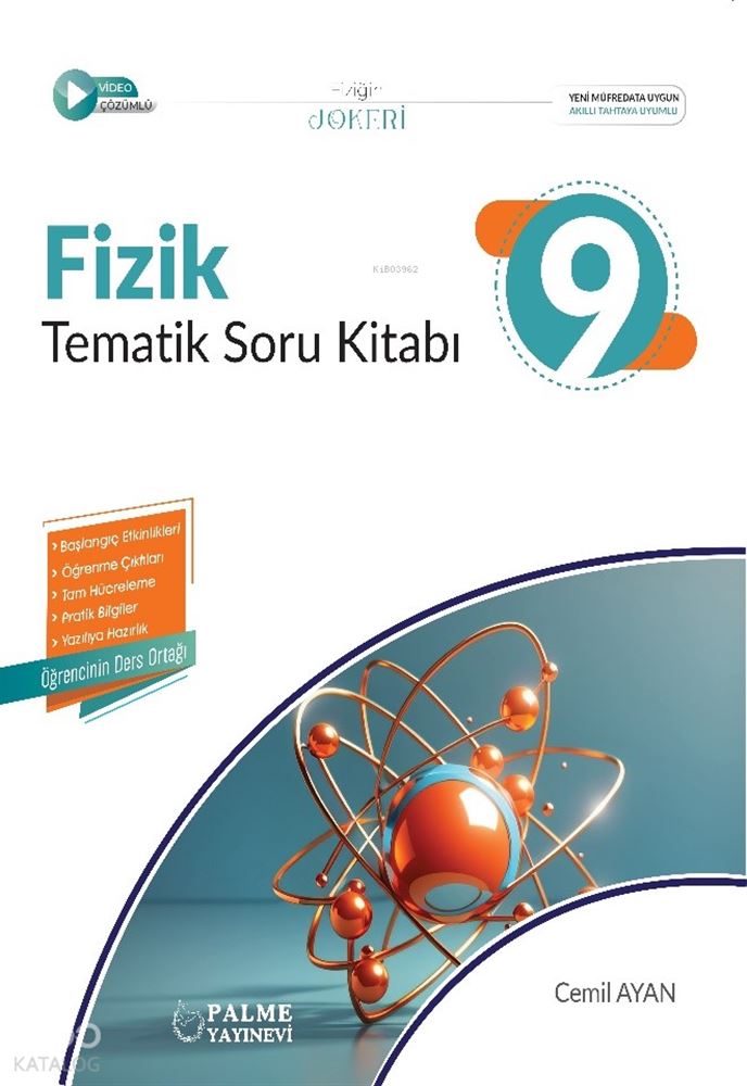 PALME / 9 FİZİK TEMATİK (İADESİZ) SORU KİTABI