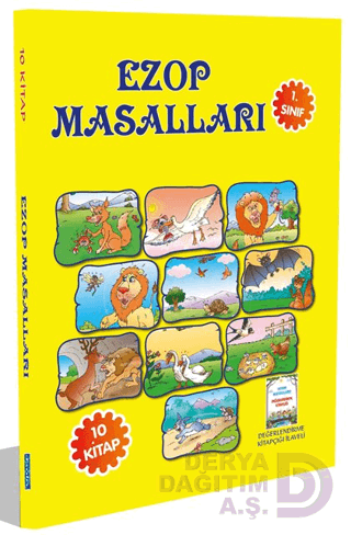 PARILTI / EZOP MASALLARI 10 KİTAPLIK SET
