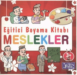 PARILTI / EĞİTİCİ BOYAMA KİTABI - MESLEKLER