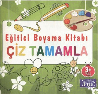 PARILTI / EĞİTİCİ BOYAMA ÇİZ TAMAMLA