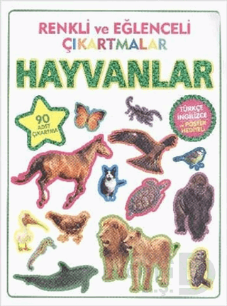 PARILTI / HAYVANLAR - RENKLİ EĞLENCELİ ÇIKARTMALAR
