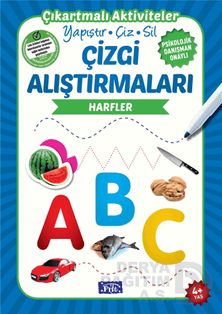PARILTI / ÇİZGİ ALIŞTIRMALARI -HARFLER