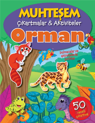 PARILTI / MUHTEŞEM ÇIKARTMALI ORMAN