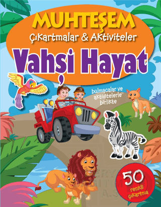 PARILTI / MUHTEŞEM ÇIKARTMALAR VAHŞİ HAYAT