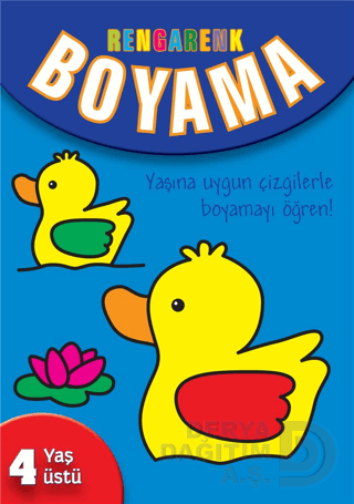 PARILTI / RENGARENK BOYAMA 4 YAŞ ÜSTÜ