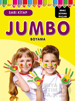 PARILTI / JUMBO BOYAMA - SARI KİTAP