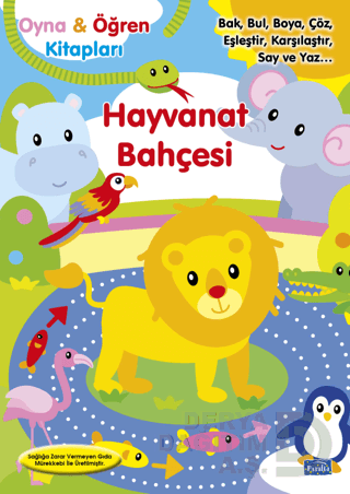 PARILTI / OYNA ÖĞREN KİTAPKARI - HAYVANAT BAHÇESİ