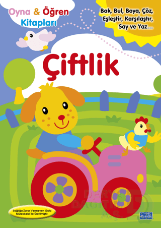 PARILTI / OYNA ÖĞREN KİTAPKARI - ÇİFTLİK