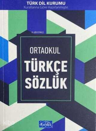 PARILTI / ORTAOKUL TÜRKÇE SÖZLÜK (1. HAMUR)