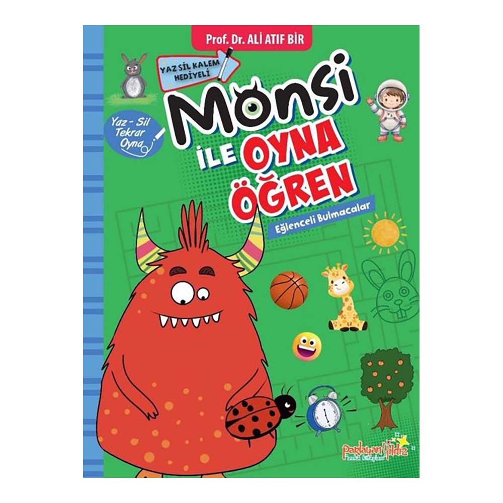 PARLAYAN YILDIZ / MONSİ İLE OYUN ÖĞREN - EĞLENCELİ BULMACALAR
