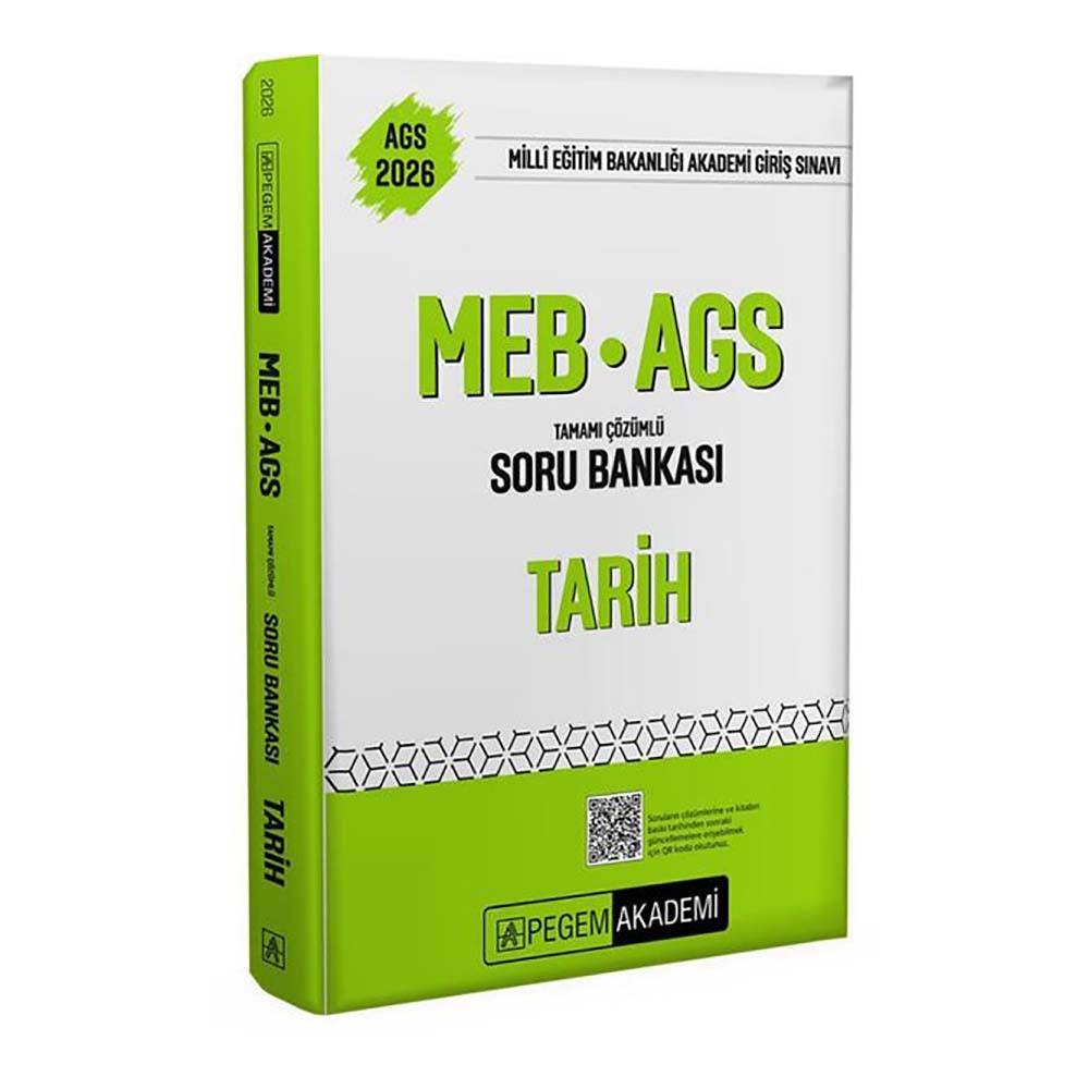PEGEM AKADEMİ / MEB AGS 2026 TARİH TÇ SB