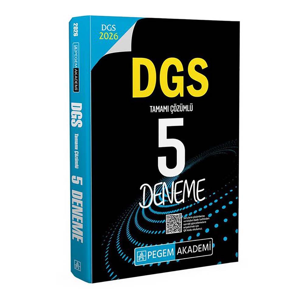 PEGEM AKADEMİ / DGS 2026 TÇ 5 DENEME