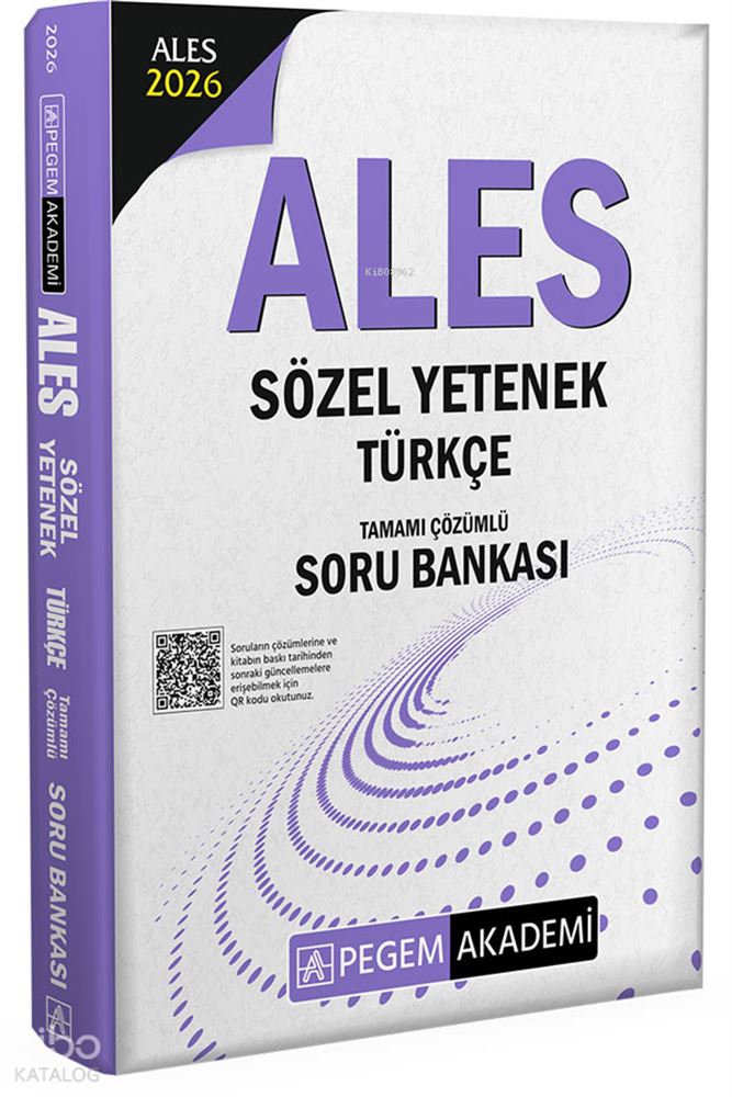 PEGEM AKADEMİ / ALES 2026 SÖZ.YET.TÜRKÇE TÇ SB