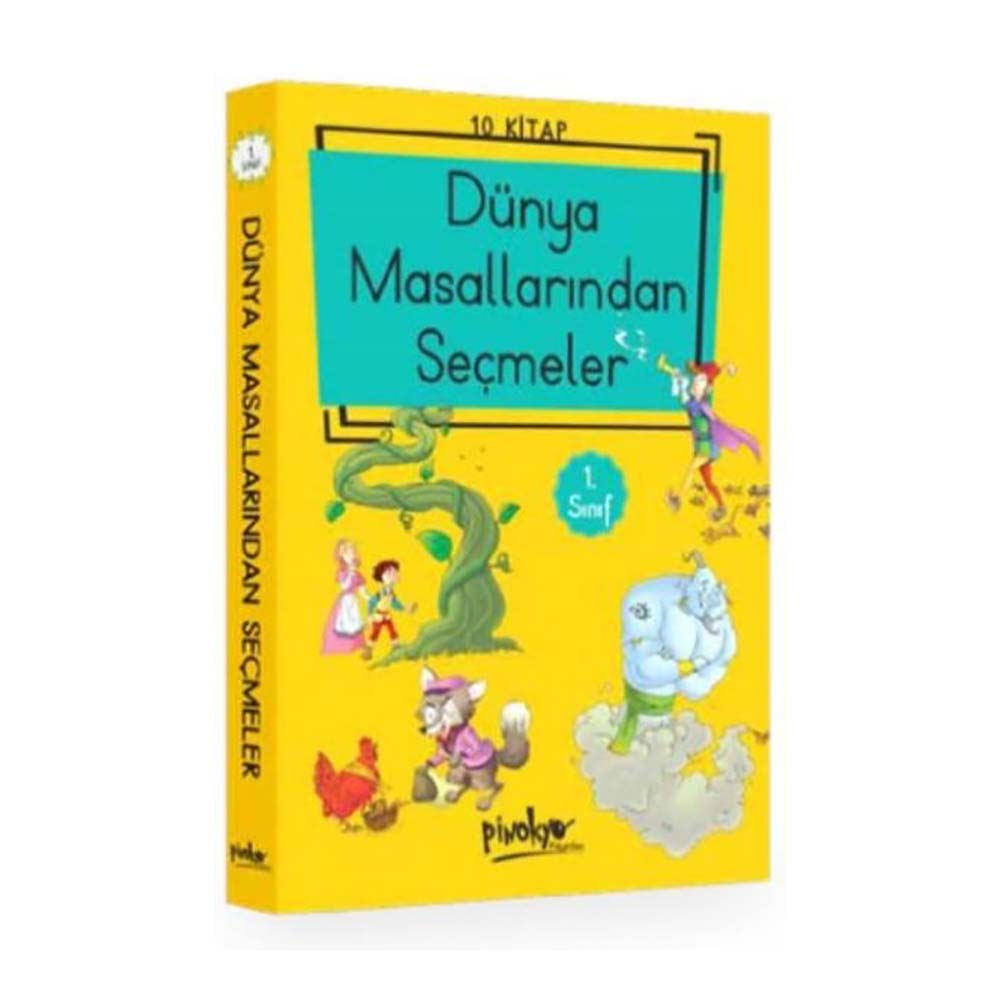 PİNOKYO / 1.SINIF DÜNYA MASALLARINDAN SEÇMELER - 10 KİTAP DÜZ YAZI