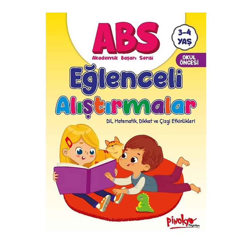 PİNOKYO / ABS EĞLENCELİ ALIŞTIRMALAR 3 - 4 YAŞ