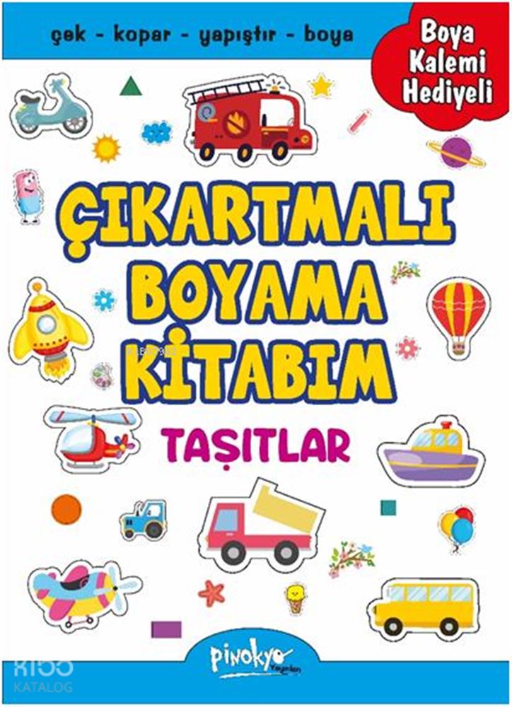 PİNOKYO / TAŞITLAR BOYAMA KİTABIM