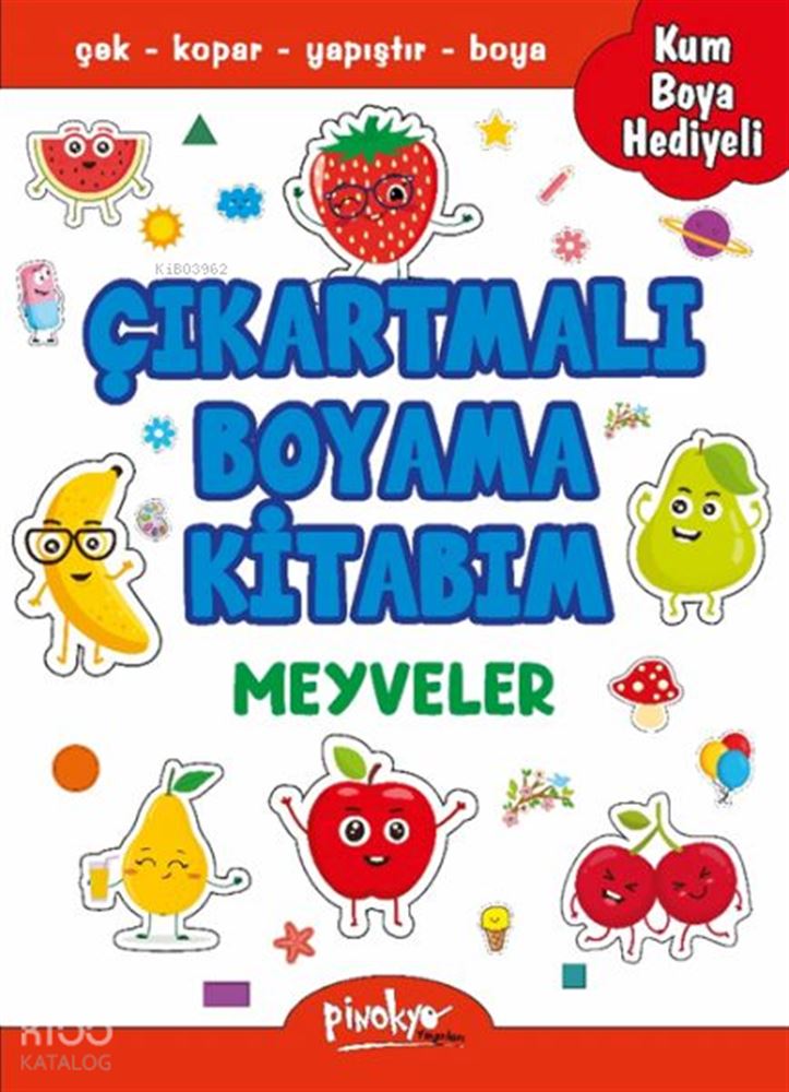 PİNOKYO / MEYVELER BOYAMA KİTABIM