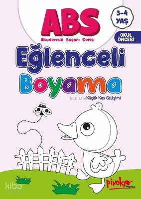 PİNOKYO / ABS EĞLENCELİ BOYAMA 3 - 4 YAŞ