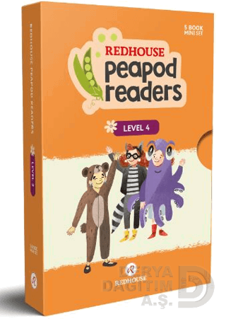 REDHOUSE / REDHOUSE PEAPOD READERS - LEVEL 4 (5 BOOK)