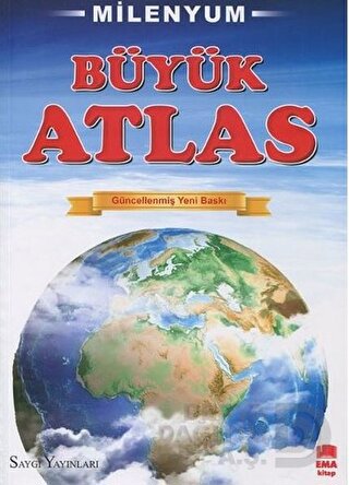 SAYGI / MİLLENYUM BÜYÜK ATLAS - ( EMA KİTAP GÜNCELLENMİŞ BASKI)