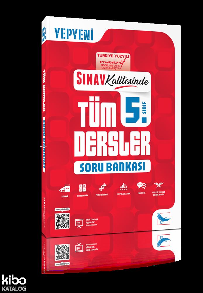 SINAV / 5 SINIF TÜMDERSLER SORU BANKASI (SINAV KALİTESİNDE)