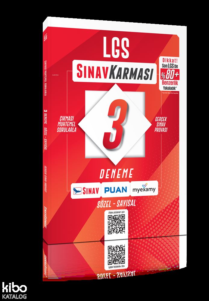 SINAV / LGS 3 DENEME SÖZEL SAYISAL