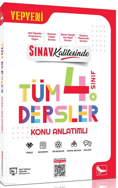 SINAV / 4 SINIF TÜM DERSLER KONU ANLATIMLI (YENİ)