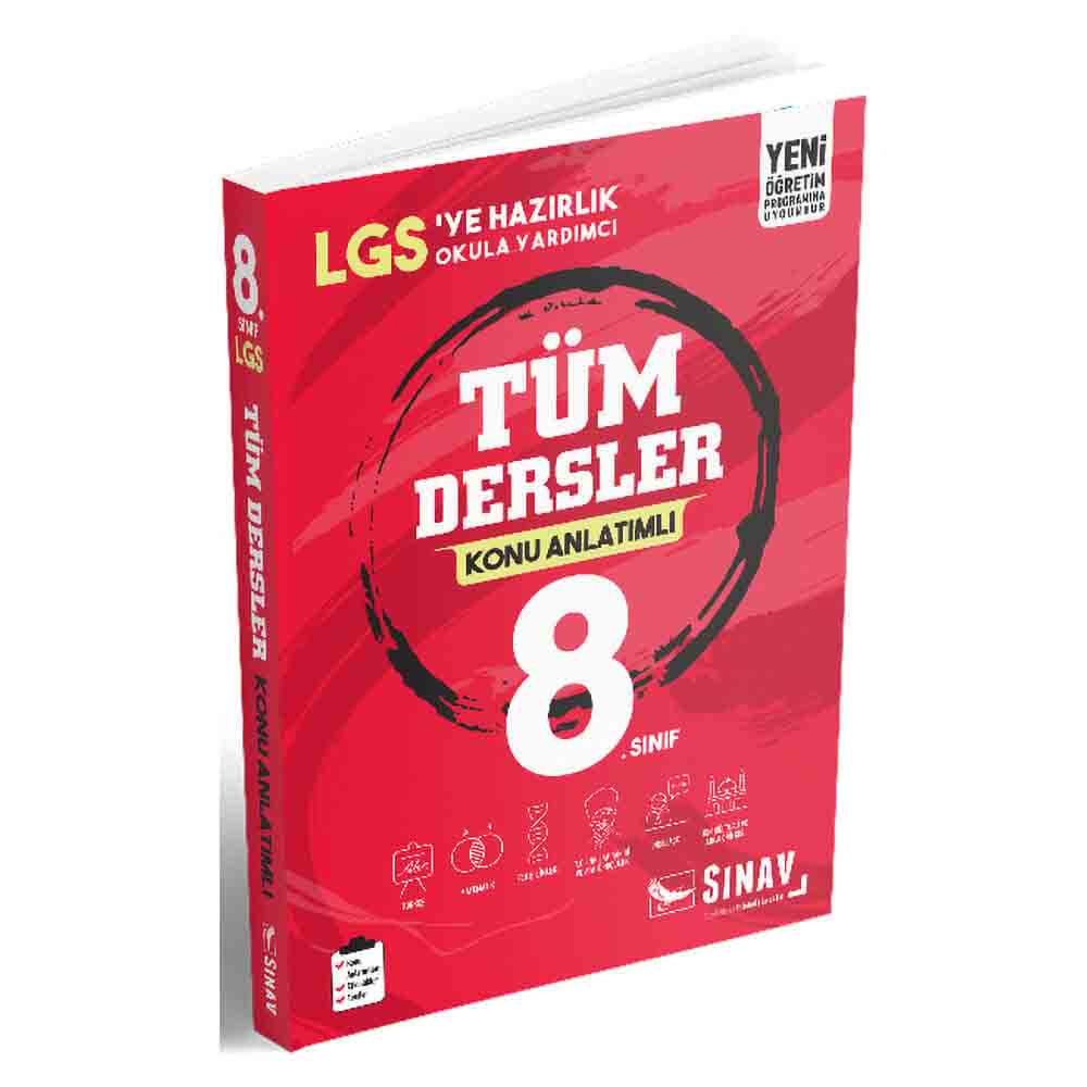 SINAV / 8.SINIF TÜM DERSLER KONU ANLATIMILI - YENİ (SINAV KALİTESİNDE)