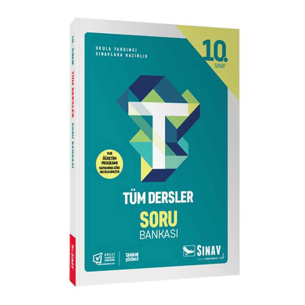 SINAV / 10.SINIF TÜM DERSLER SORU BANKASI - YENİ(SINAV KALİTESİNDE)