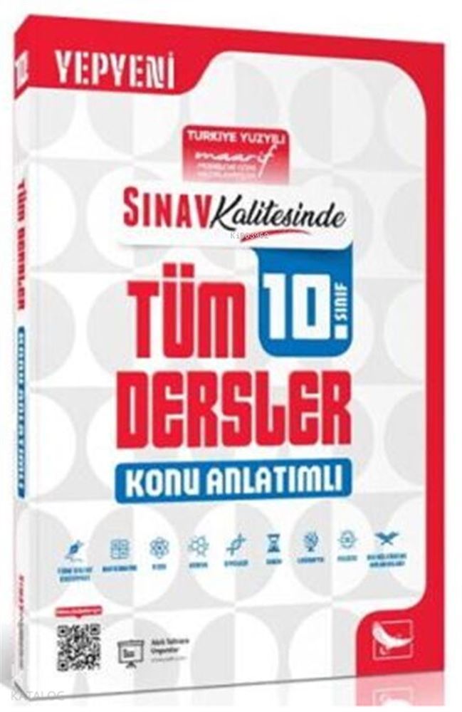 SINAV / 10.SINIF TÜM DERSLER KONU ANLATIMLI YENİ(SINAV KALİTESİNDE)
