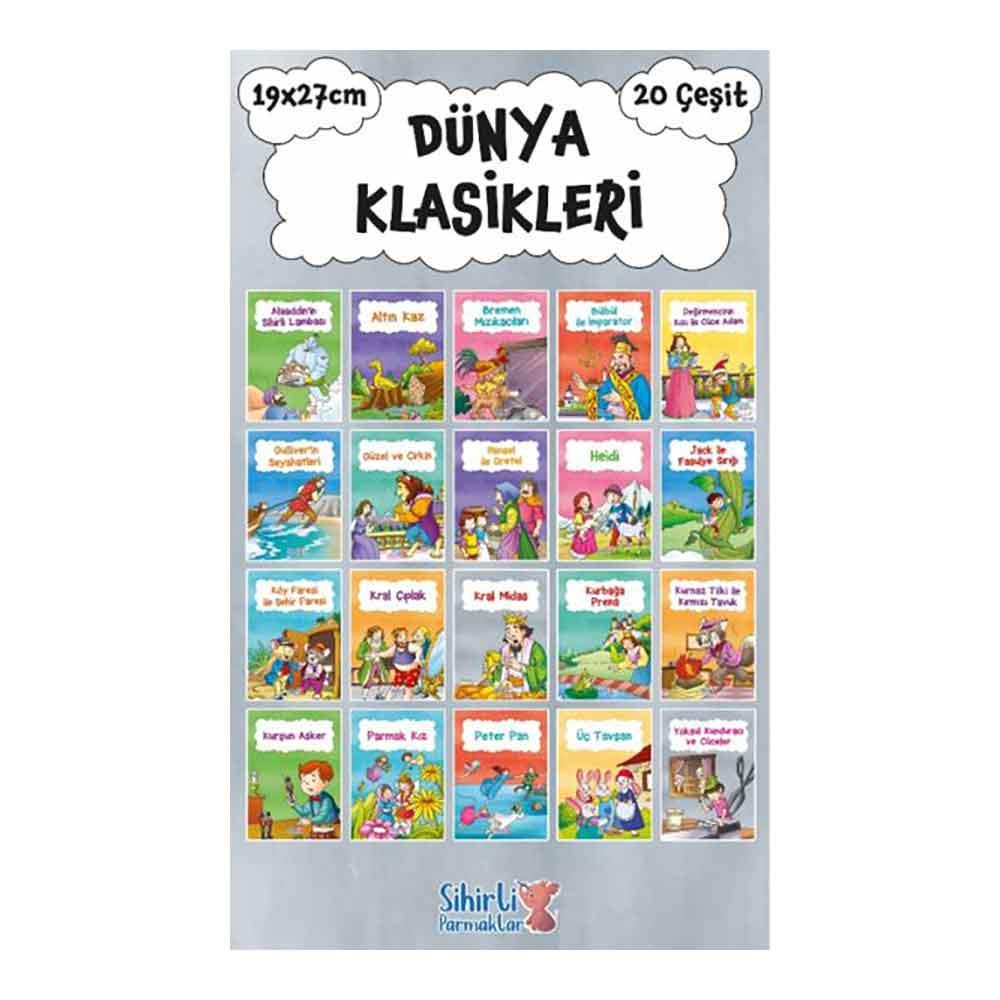 SİHİRLİ PARMAKLAR / DÜNYA KLASİKLERİ SERİSİ (20 KİTAP TAKIM)