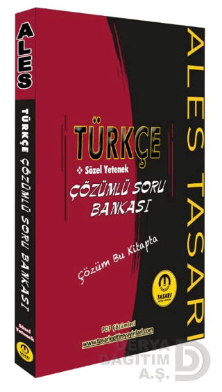 TASARI / ALES TÜRKÇE ÇÖZÜMLÜ SORU BANKASI (SÖZEL YETENEK)