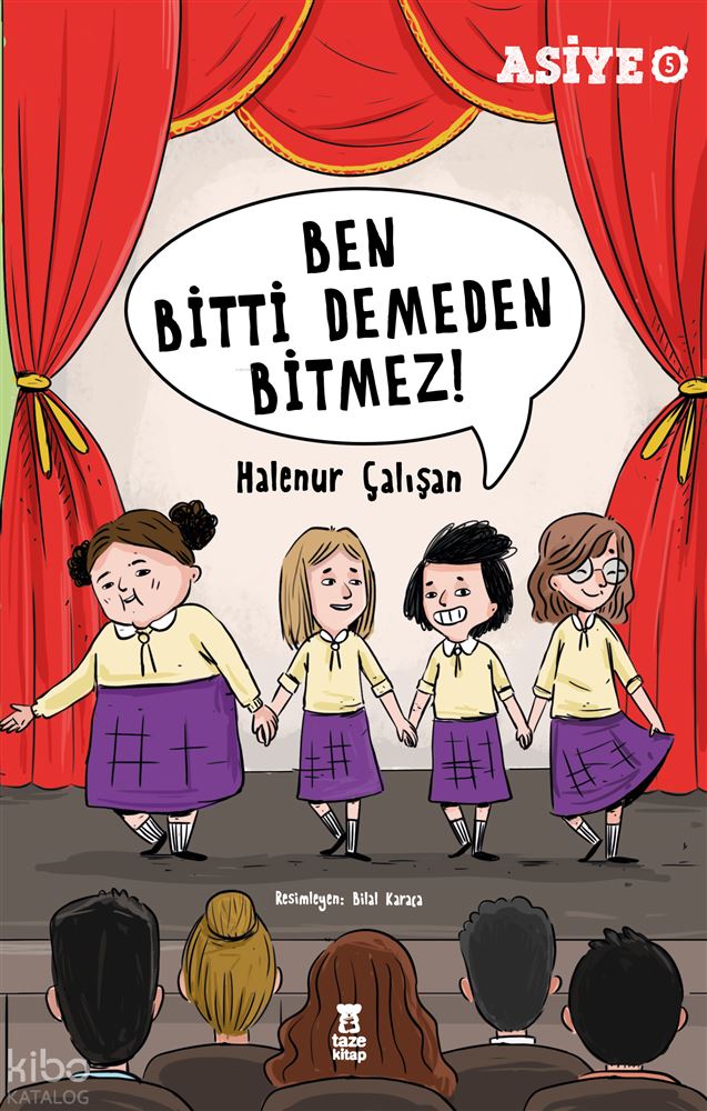 TAZE KİTAP / ASİYE - 5 BEN BİTTİ DEMEDEN BİTMEZ(FİLEKSİ)