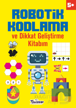 TELESKOP / ROBOTİK KODLAMA VE DİKKAT GELİŞTİRME KİTABIM 5 +