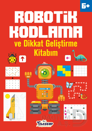 TELESKOP / ROBOTİK KODLAMA VE DİKKAT GELİŞTİRME KİTABIM 6 +