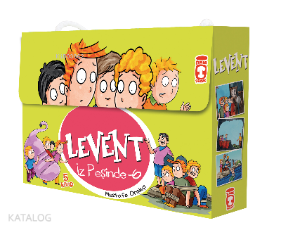 TİMAŞ / LEVENT İZ PEŞİNDE 6 (5 KİTAP TAKIM )