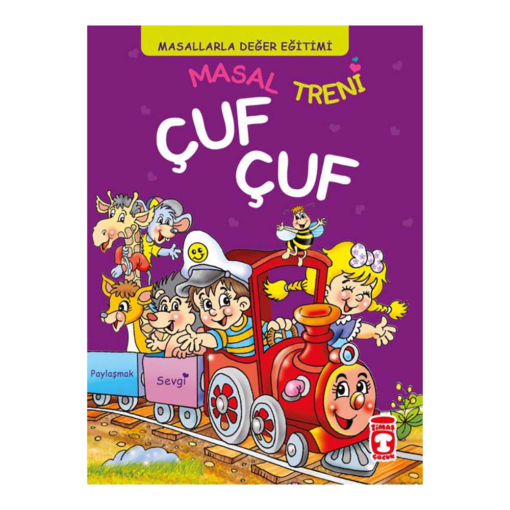 TİMAŞ / MASAL TRENİ - ÇUF ÇUF (FLEKSİ KAPAK)