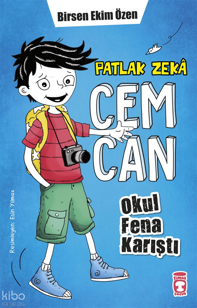 TİMAŞ / PATLAK ZEKA CEMCAN OKUL FENA KARIŞTI (FLEKSİ KAPAK)